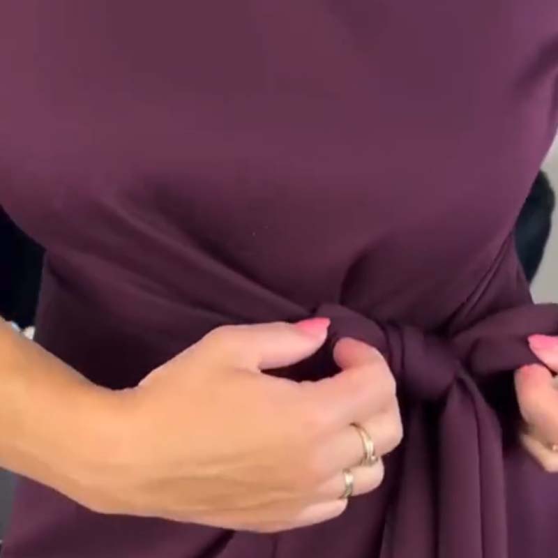 Modova™ | Elegantní šaty s rozparkem